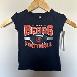 NFL Girls 2T Chicago Bears Tshirt nwt